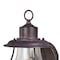 Vaxcel Dockside 1 Light Bronze Coastal Outdoor Wall Lantern Clear Glass T0215 - alternate 6